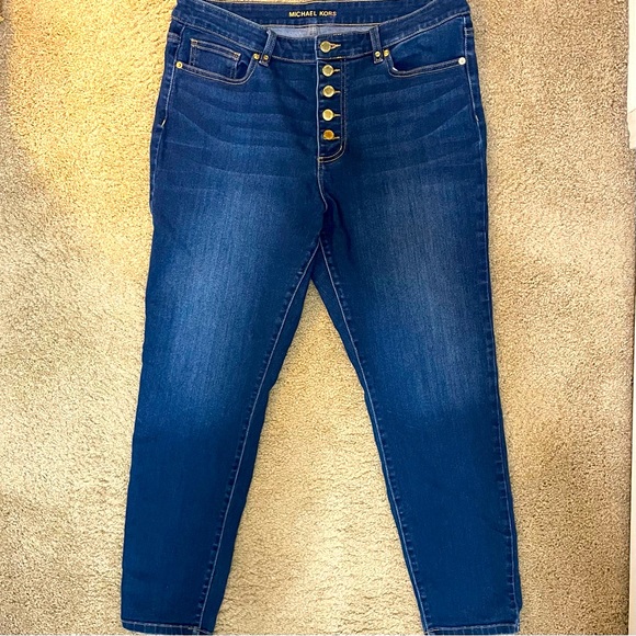 Michael Kors Denim - Michael Kors Selma Skinny Leg Jeans Size 14